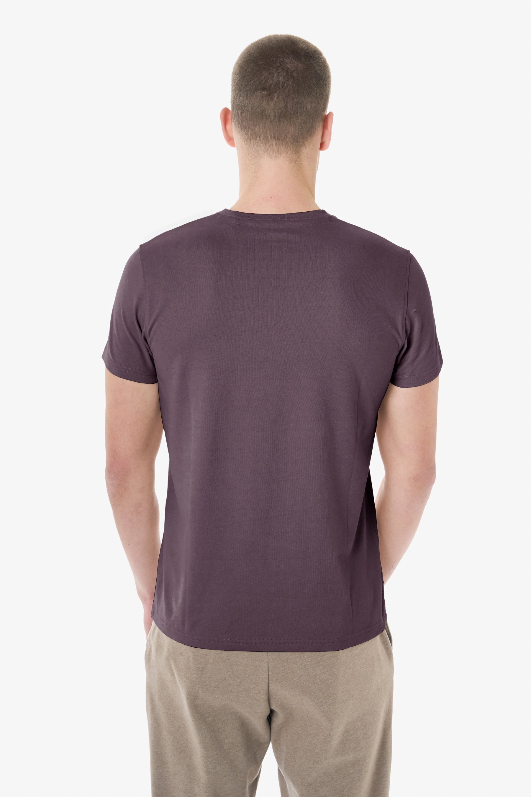 T-shirt a maniche corte in cotone heavy jersey con logo U.S. Polo Assn.