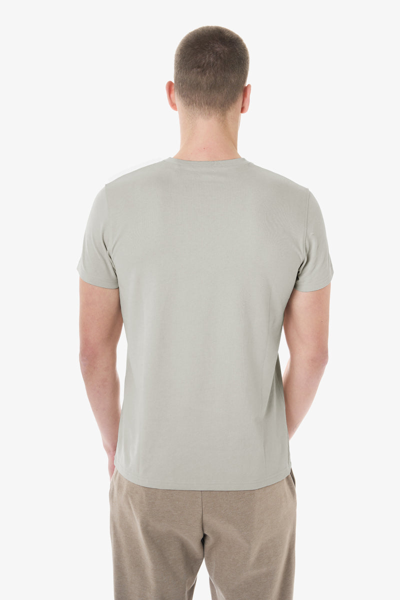 T-shirt a maniche corte in cotone heavy jersey con logo U.S. Polo Assn.