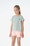 T-shirt  cotone heavy jersey a righe