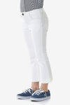 Jeans cinque tasche cotone stretch svasato
