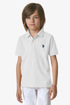 Polo a maniche corte con logo