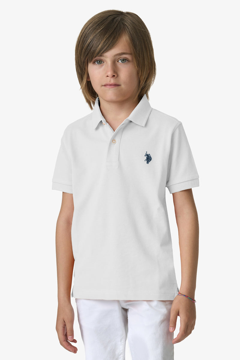Polo a maniche corte con logo