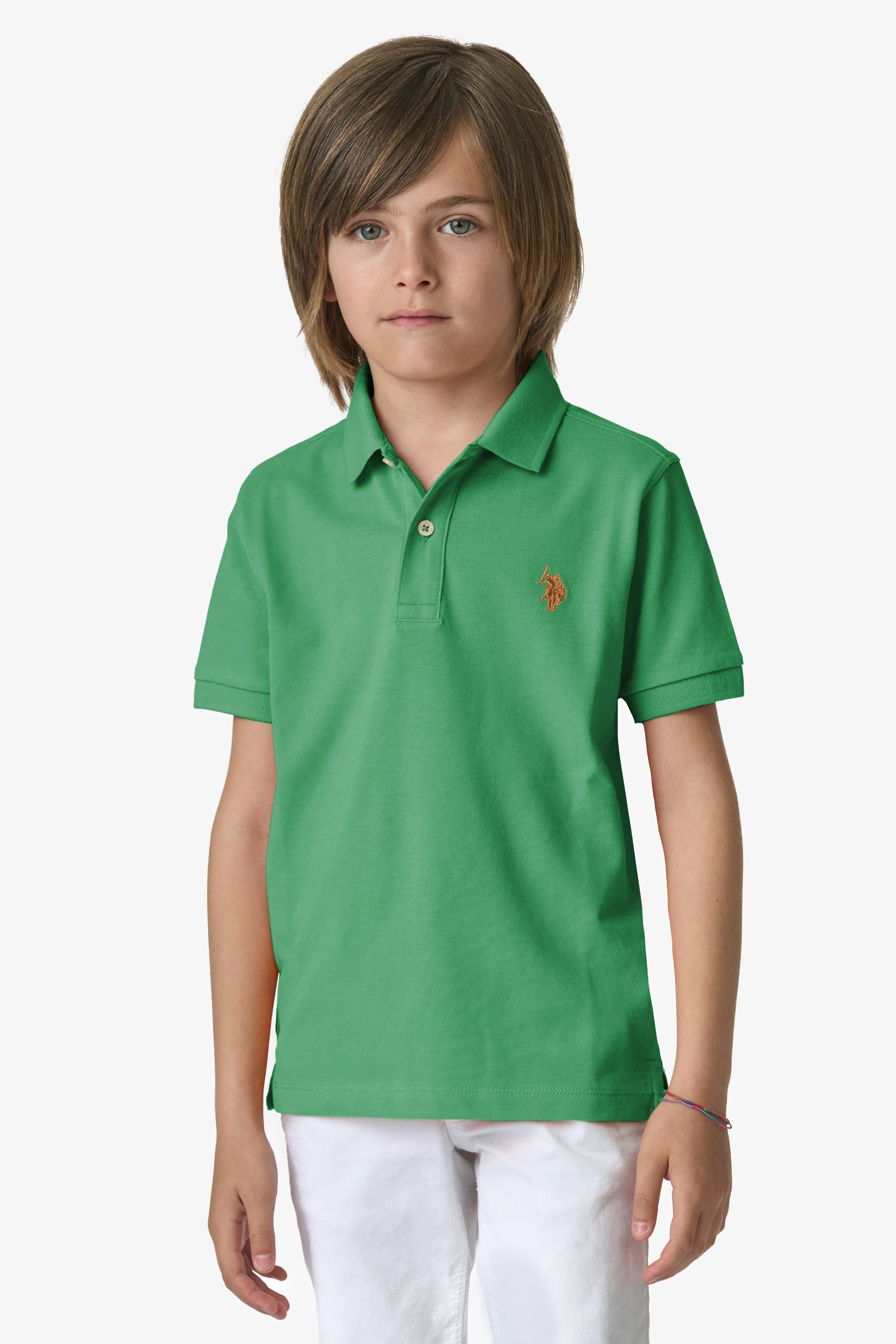Polo a maniche corte con logo
