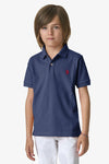 Polo a maniche corte con logo
