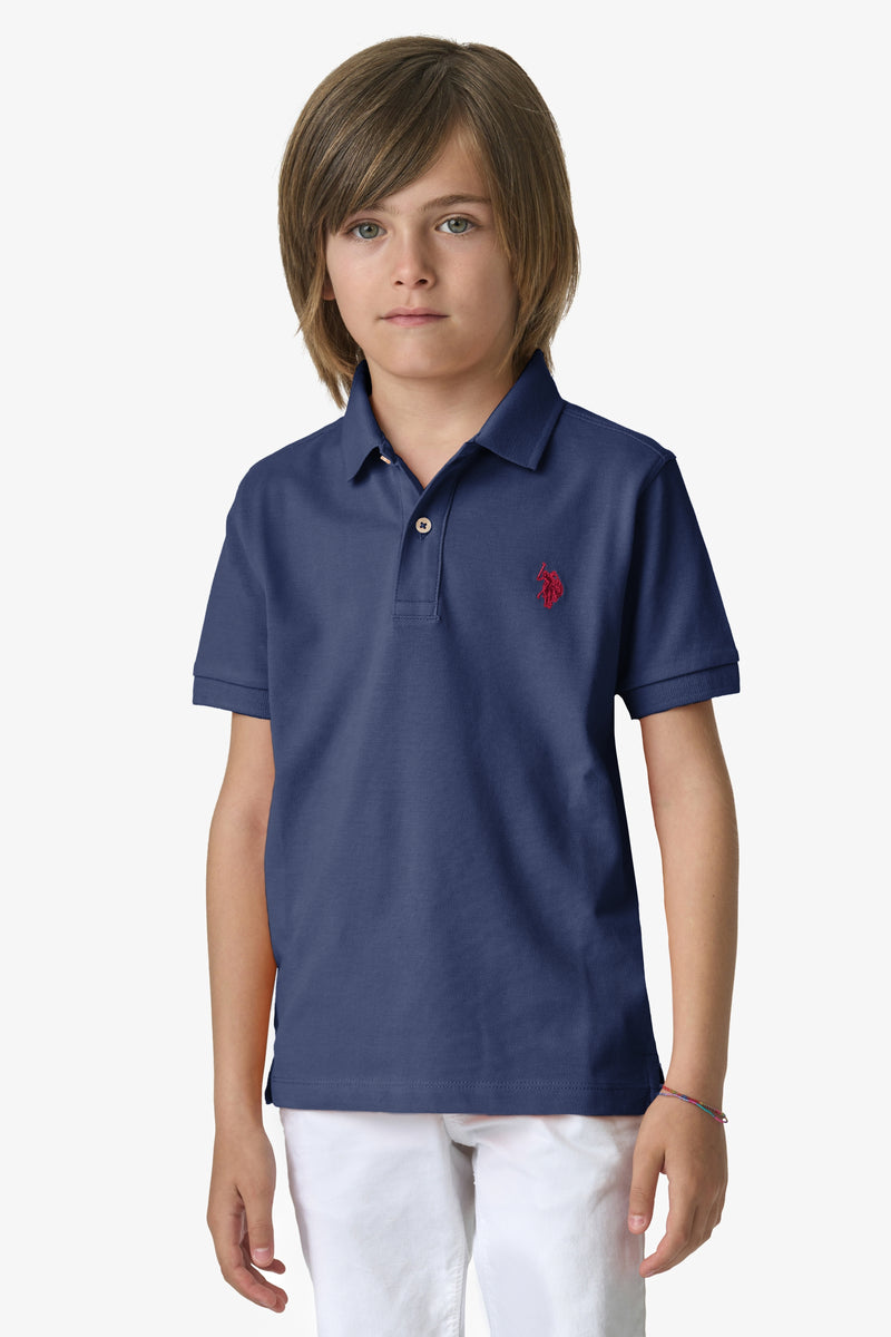 Polo a maniche corte con logo