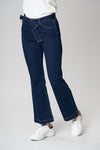 Jeans svasati in cotone stretch