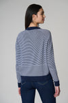 Maglia in cotone a righe
