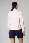 Camicia misto cotone popeline a righe