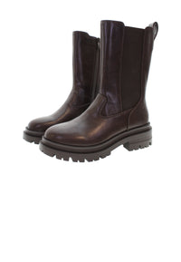 Stivale con suola biker ed elastico laterale