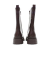 Stivale con suola biker ed elastico laterale
