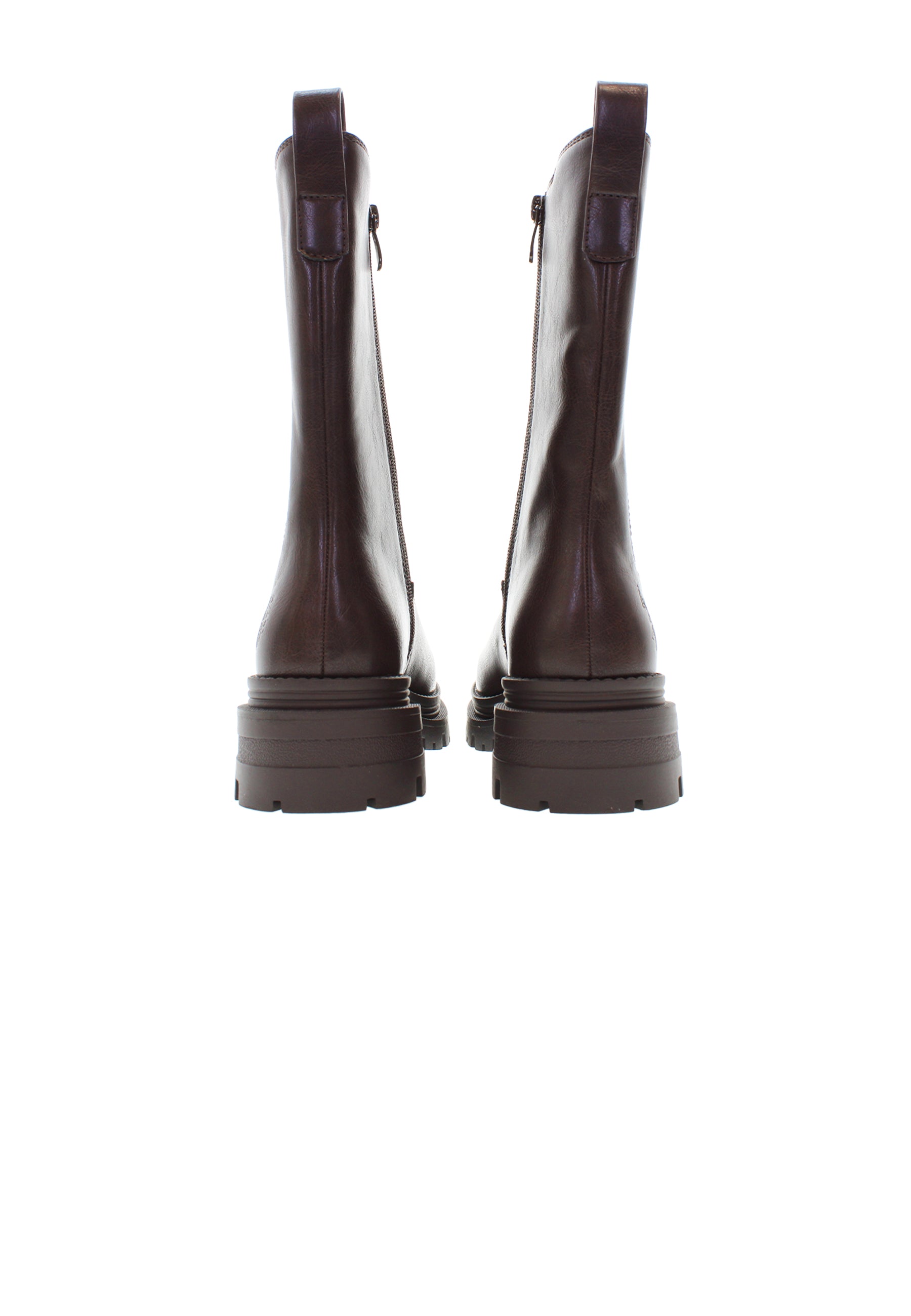 Stivale con suola biker ed elastico laterale
