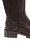 Stivale con suola biker ed elastico laterale