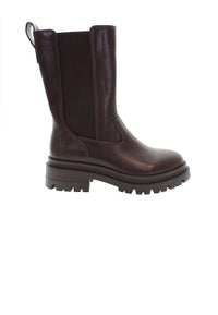 Stivale con suola biker ed elastico laterale
