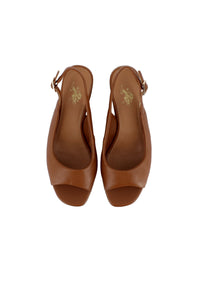 Sandalo da donna con cinturino e zeppa effetto intrecciato