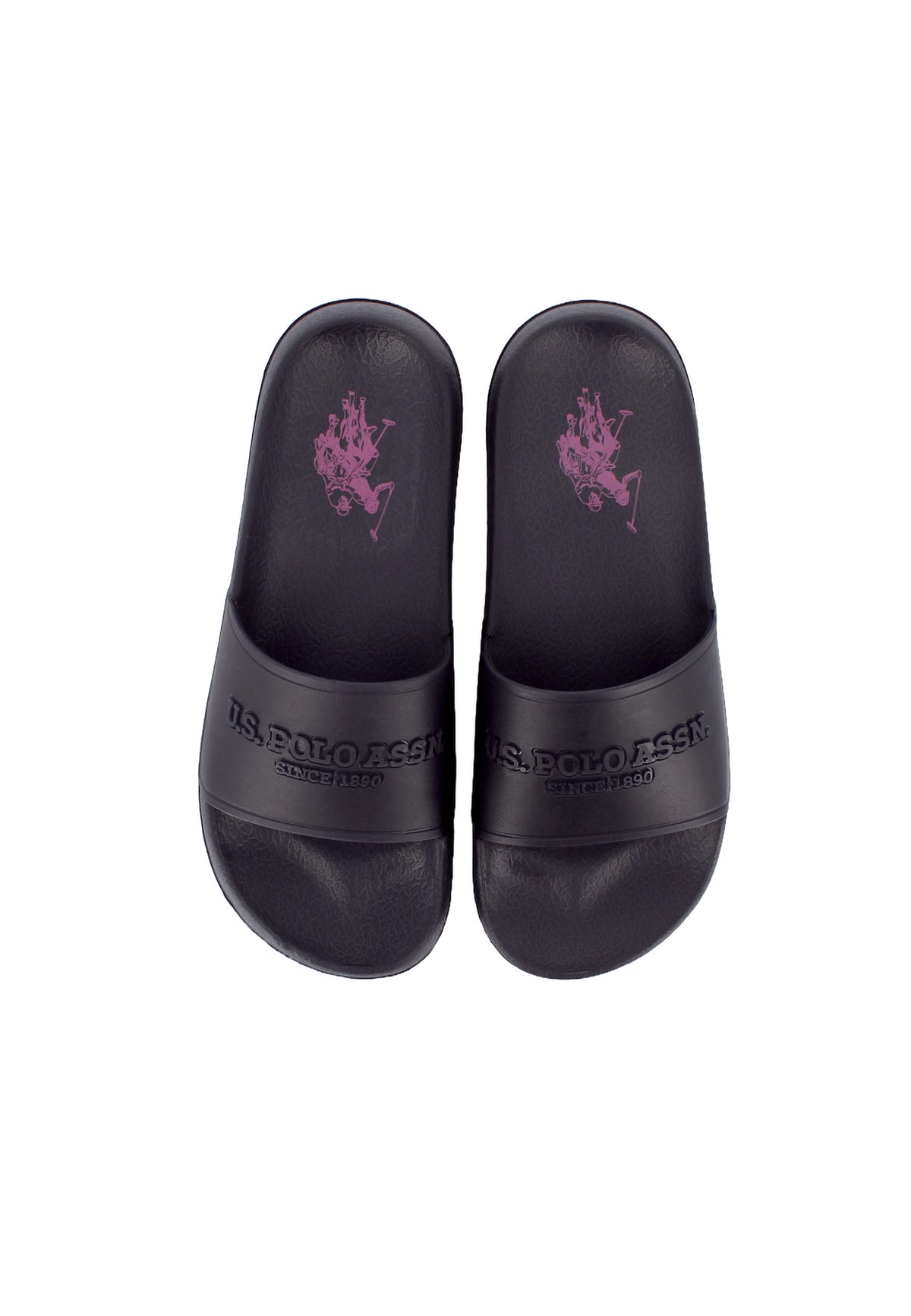 Ciabatta da donna con fascia e logo