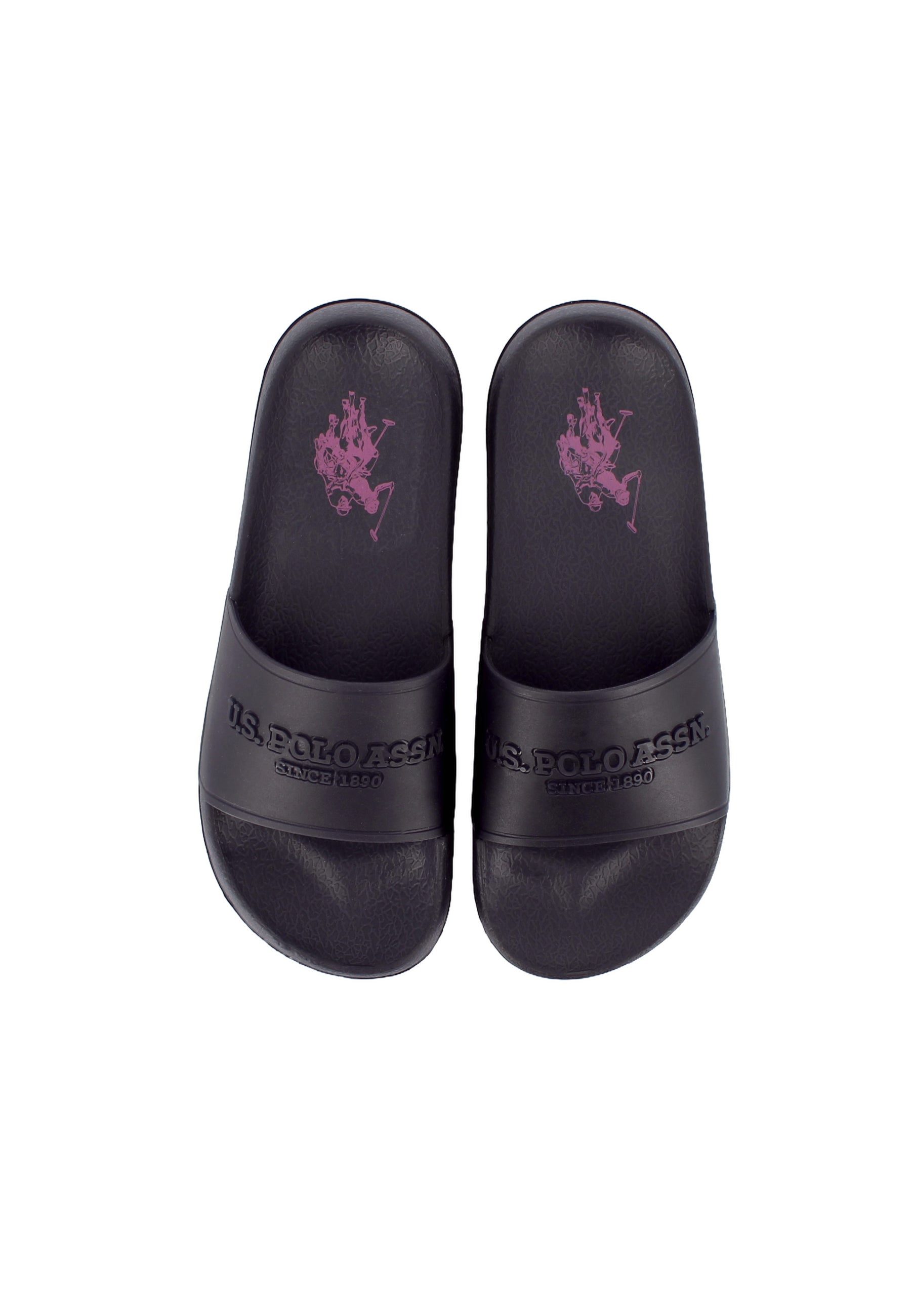 Ciabatta da donna con fascia e logo
