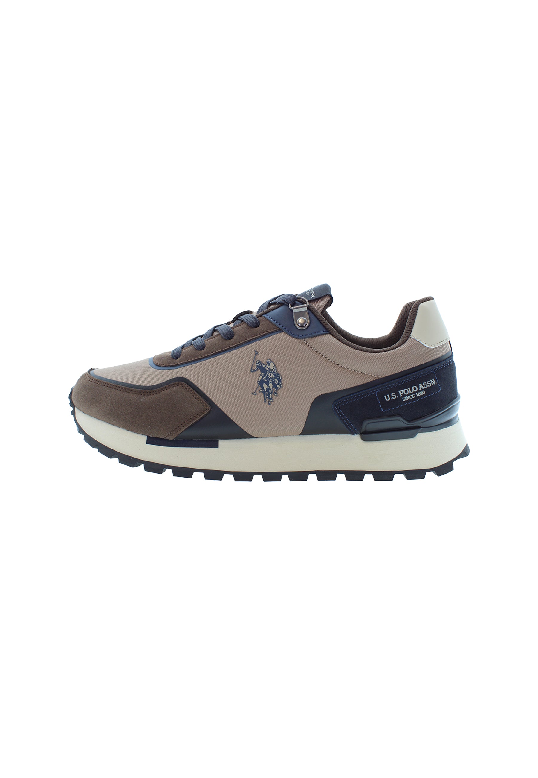 Sneaker Aron da uomo in nylon e suede