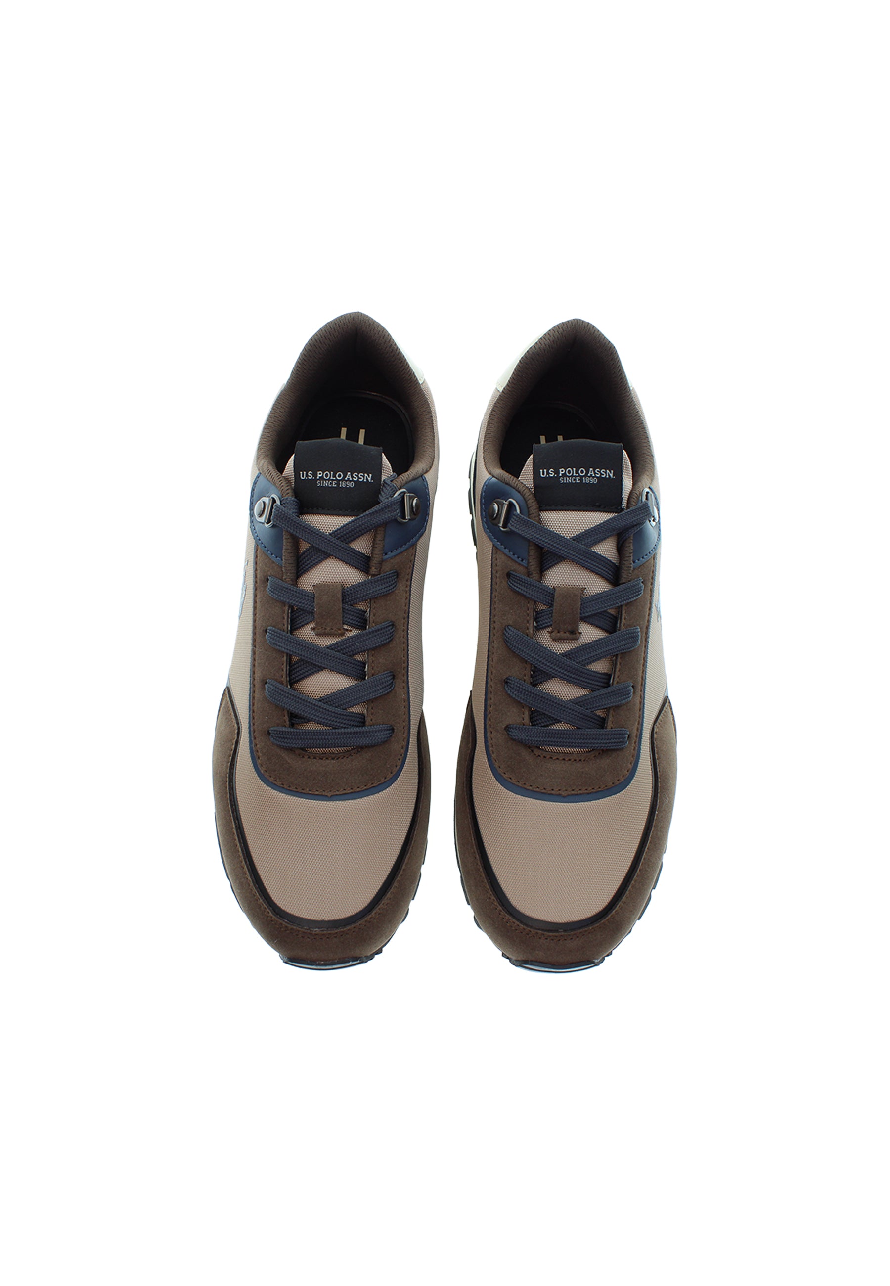 Sneaker Aron da uomo in nylon e suede