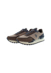 Sneaker Aron da uomo in nylon e suede