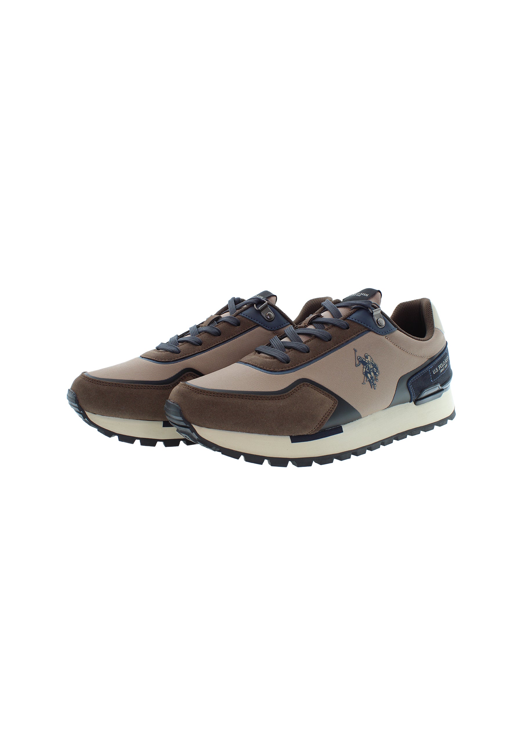 Sneaker Aron da uomo in nylon e suede