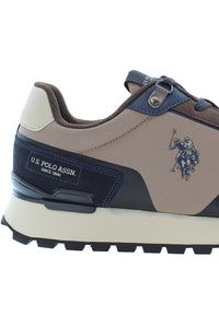 Sneaker Aron da uomo in nylon e suede