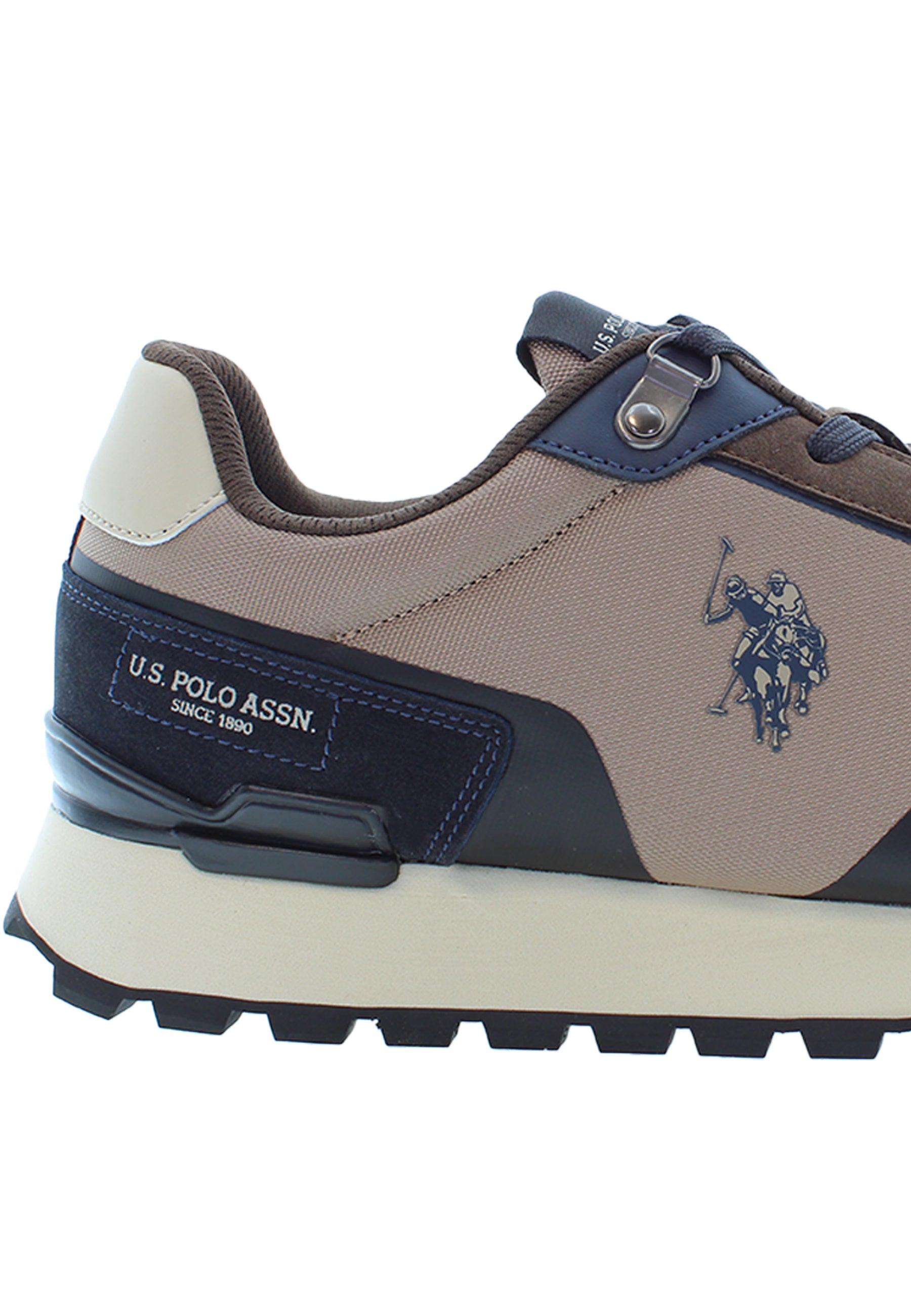 Sneaker Aron da uomo in nylon e suede