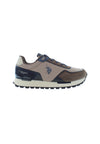 Sneaker Aron da uomo in nylon e suede