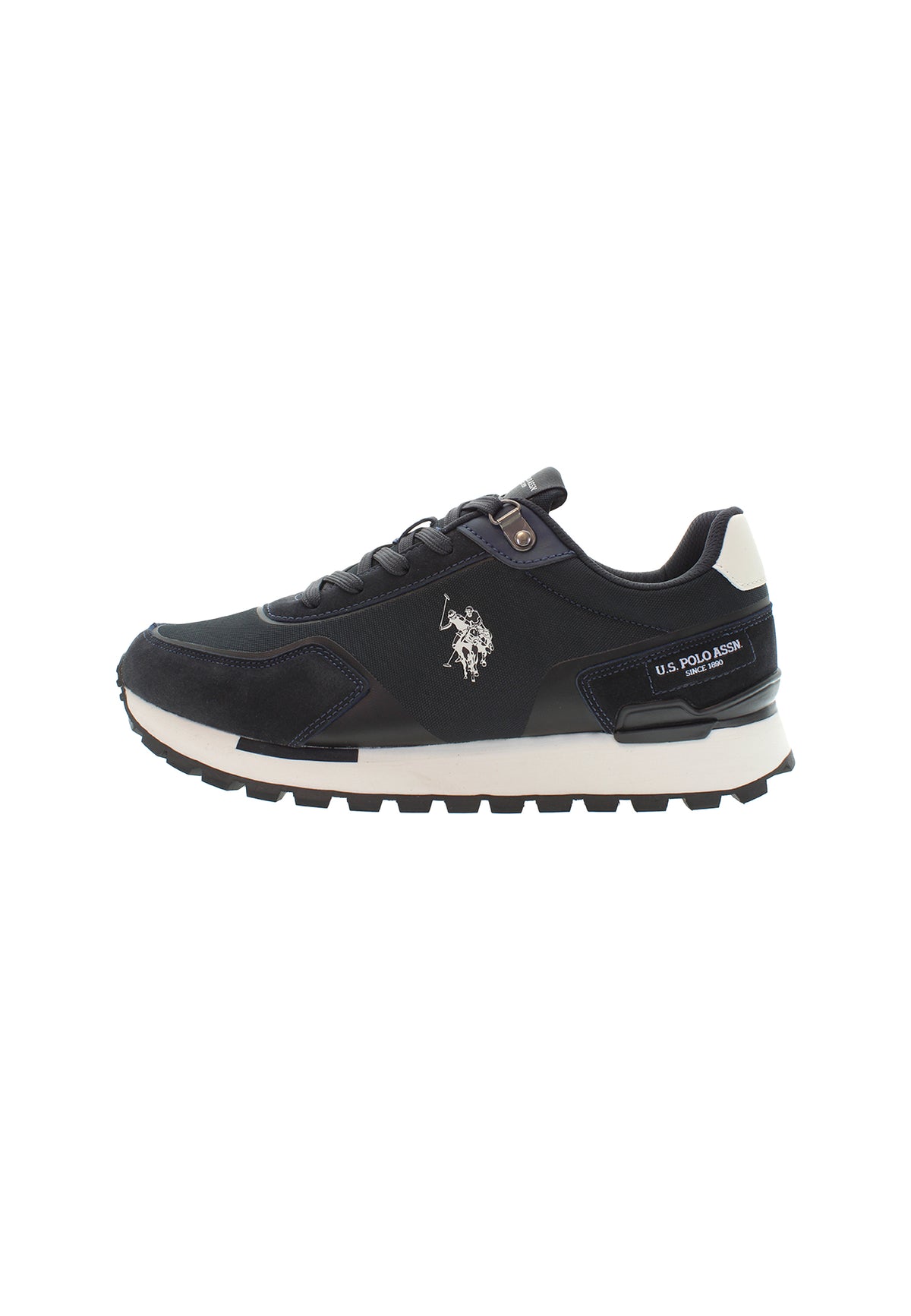 Sneaker Aron da uomo in nylon e suede