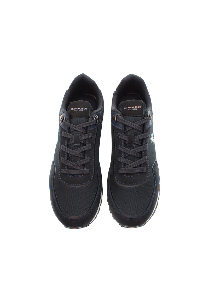 Sneaker Aron da uomo in nylon e suede