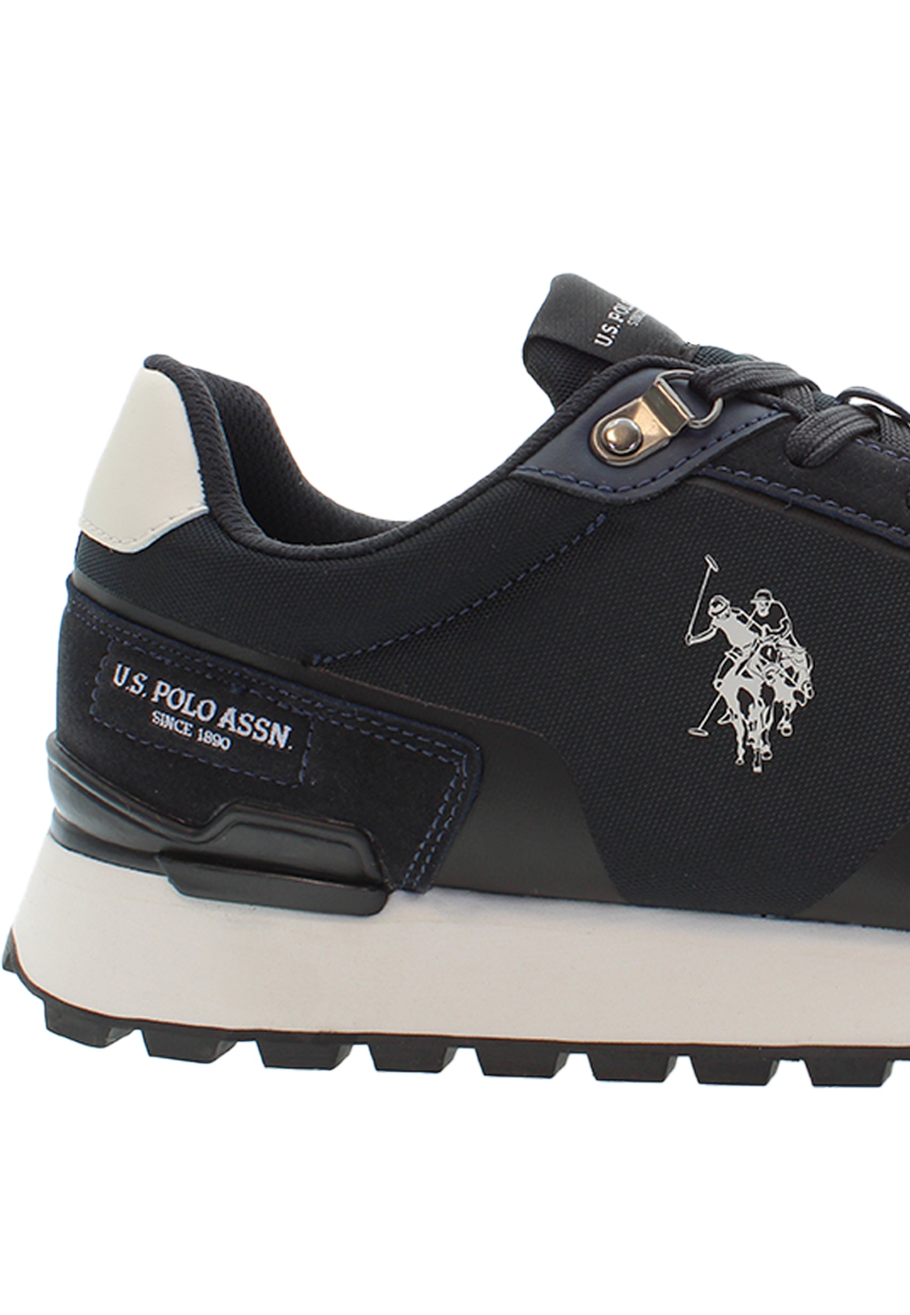 Sneaker Aron da uomo in nylon e suede