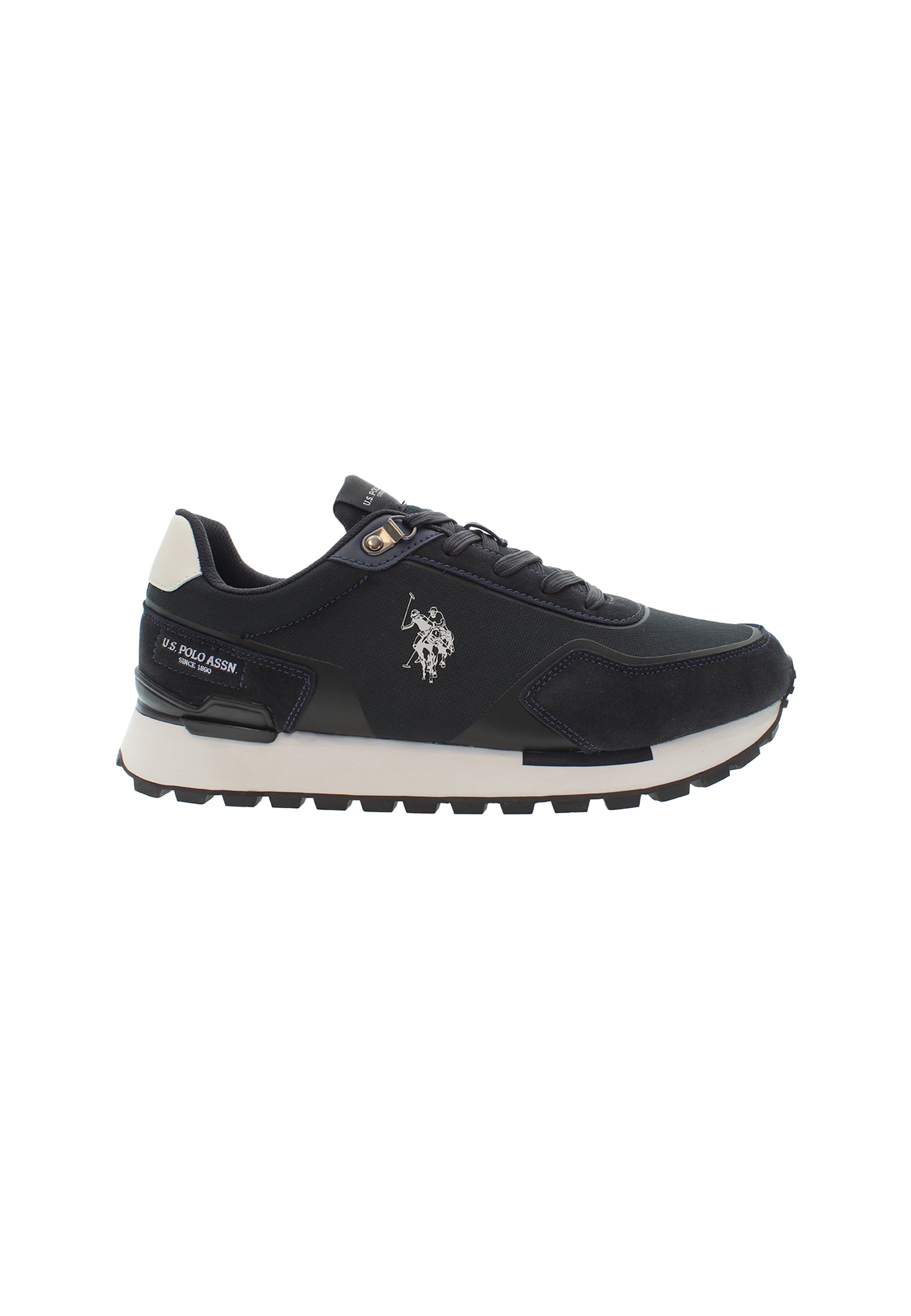 Sneaker Aron da uomo in nylon e suede