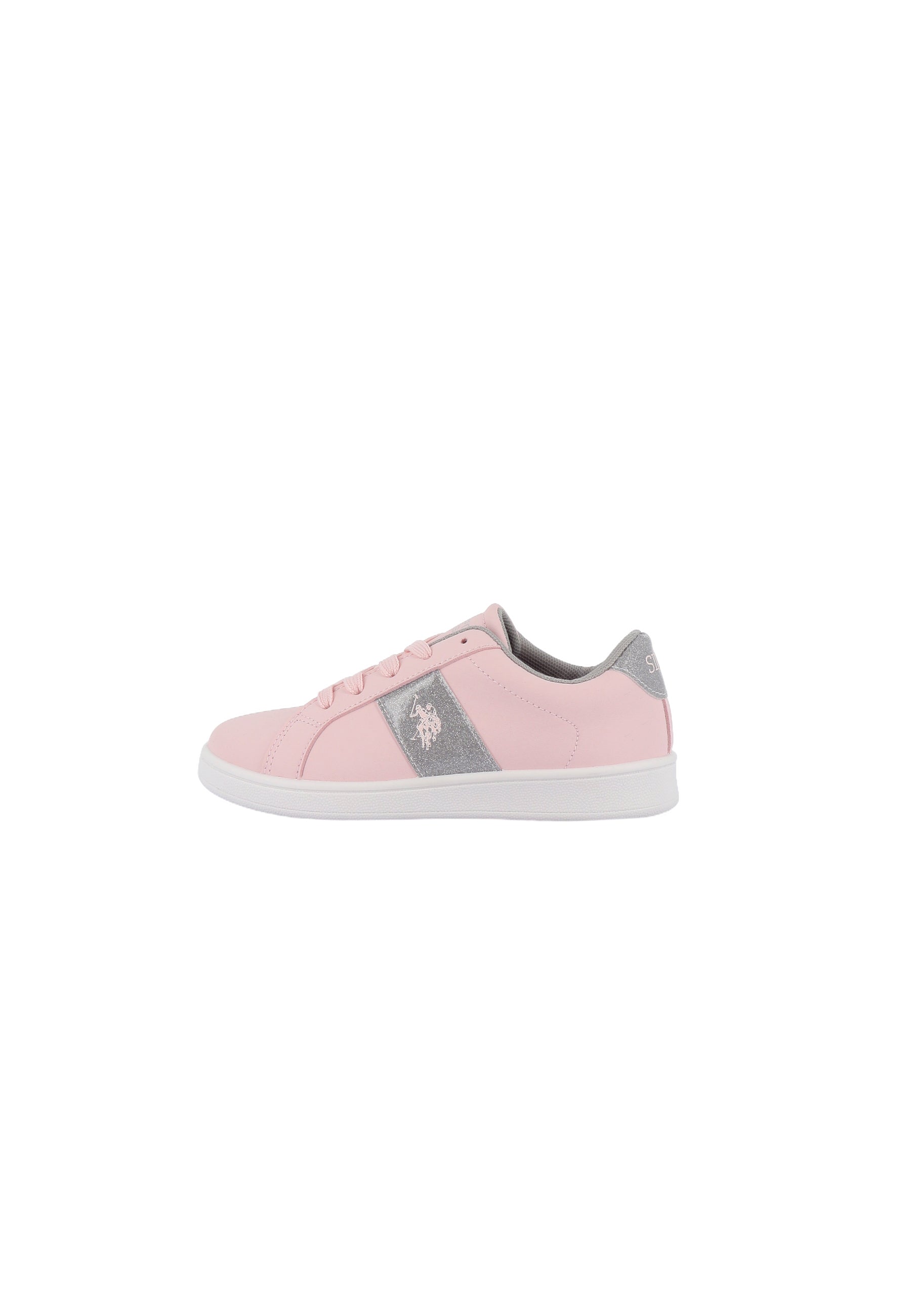 Sneaker Baky da bambina con fascia laterale e logo