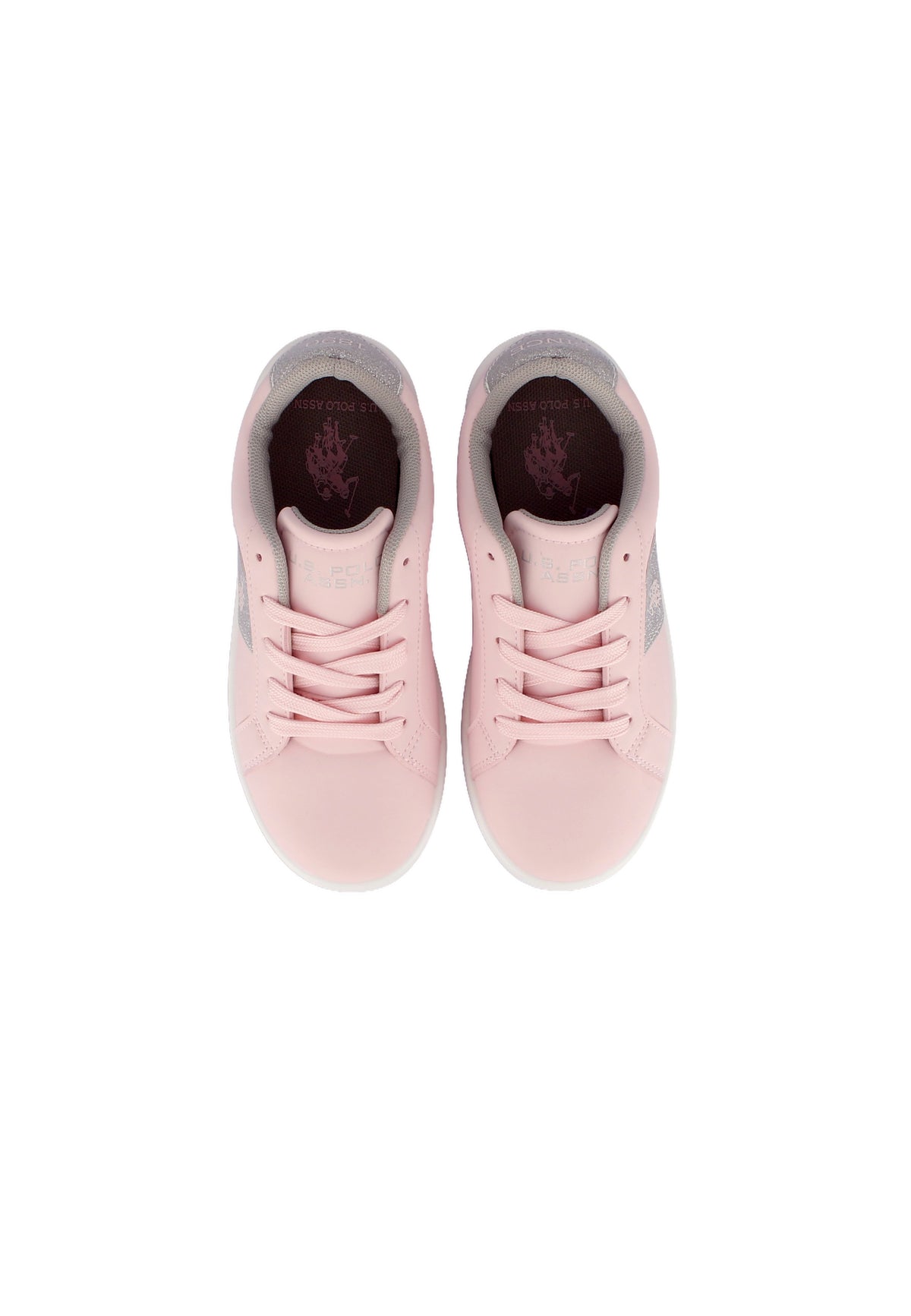 Sneaker Baky da bambina con fascia laterale e logo