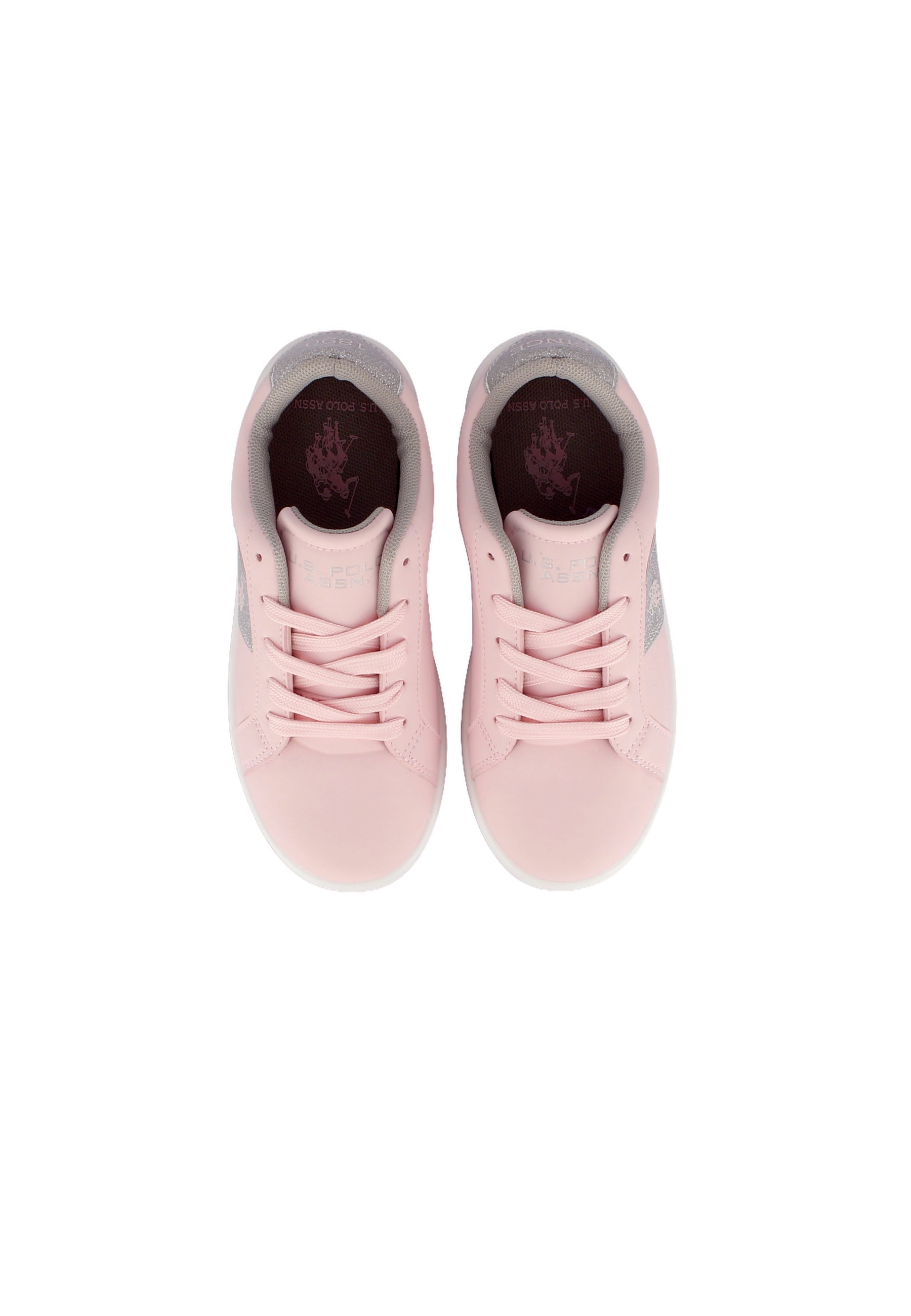 Sneaker Baky da bambina con fascia laterale e logo