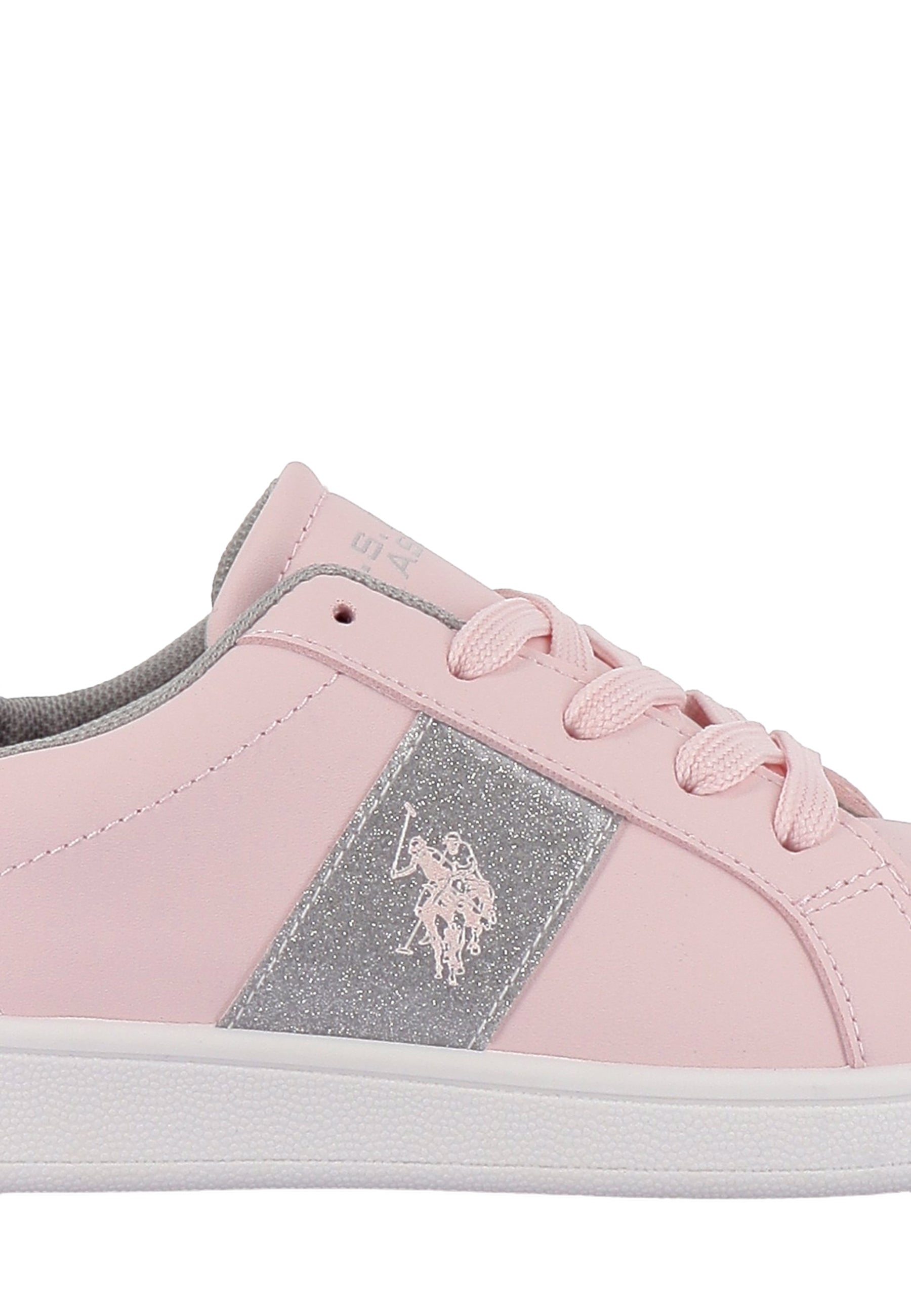 Sneaker Baky da bambina con fascia laterale e logo