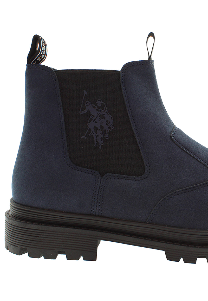 Stivaletto Berlin da uomo con elastico e carrarmato