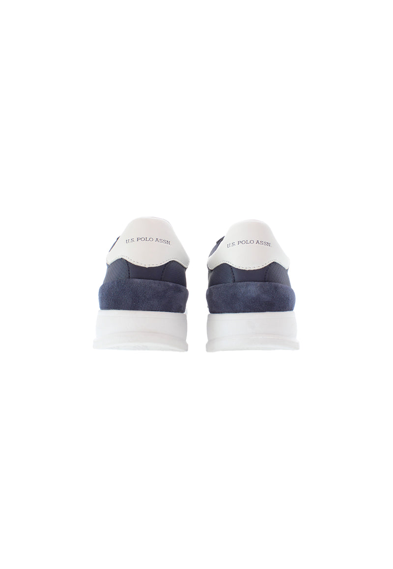 Sneaker da uomo in poliuretano e suede U.S. Polo Assn.
