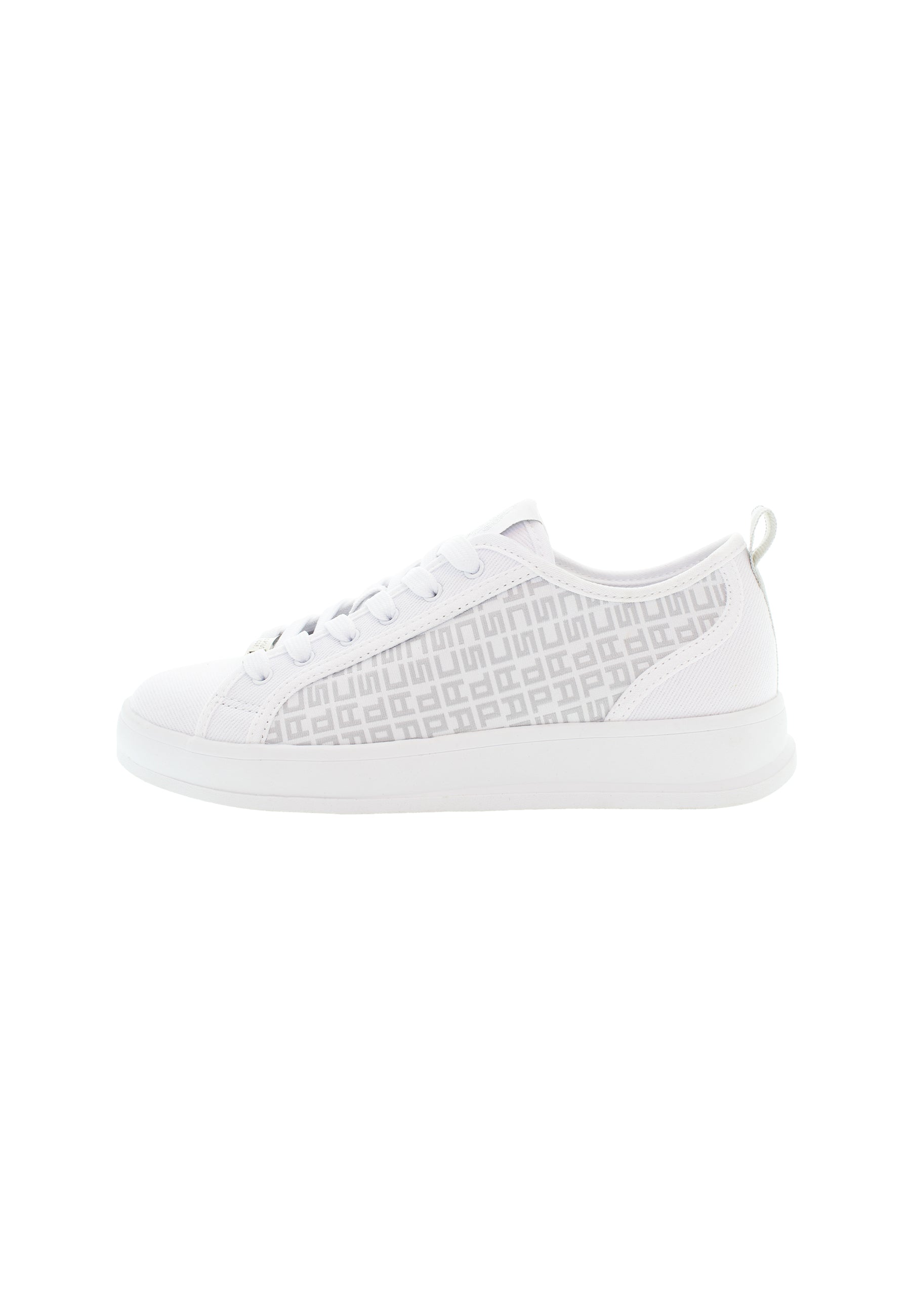Sneaker da donna in tessuto con stampa U.S. Polo Assn.