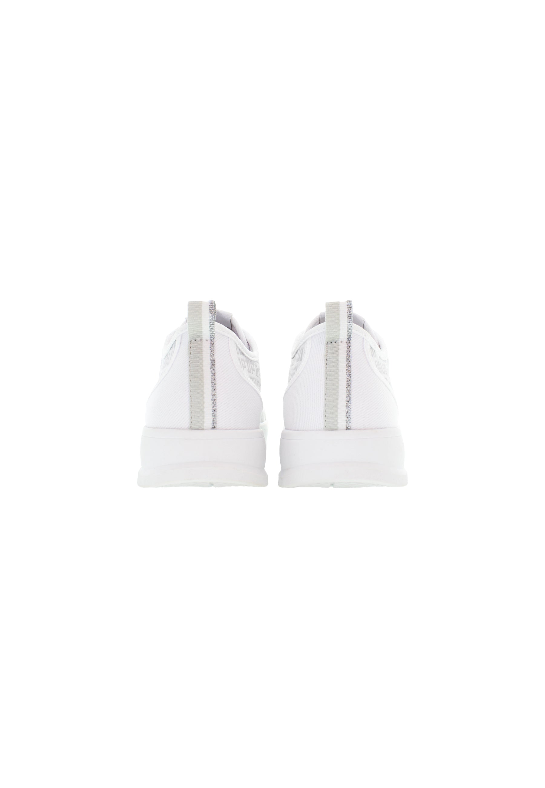Sneaker da donna in tessuto con stampa U.S. Polo Assn.