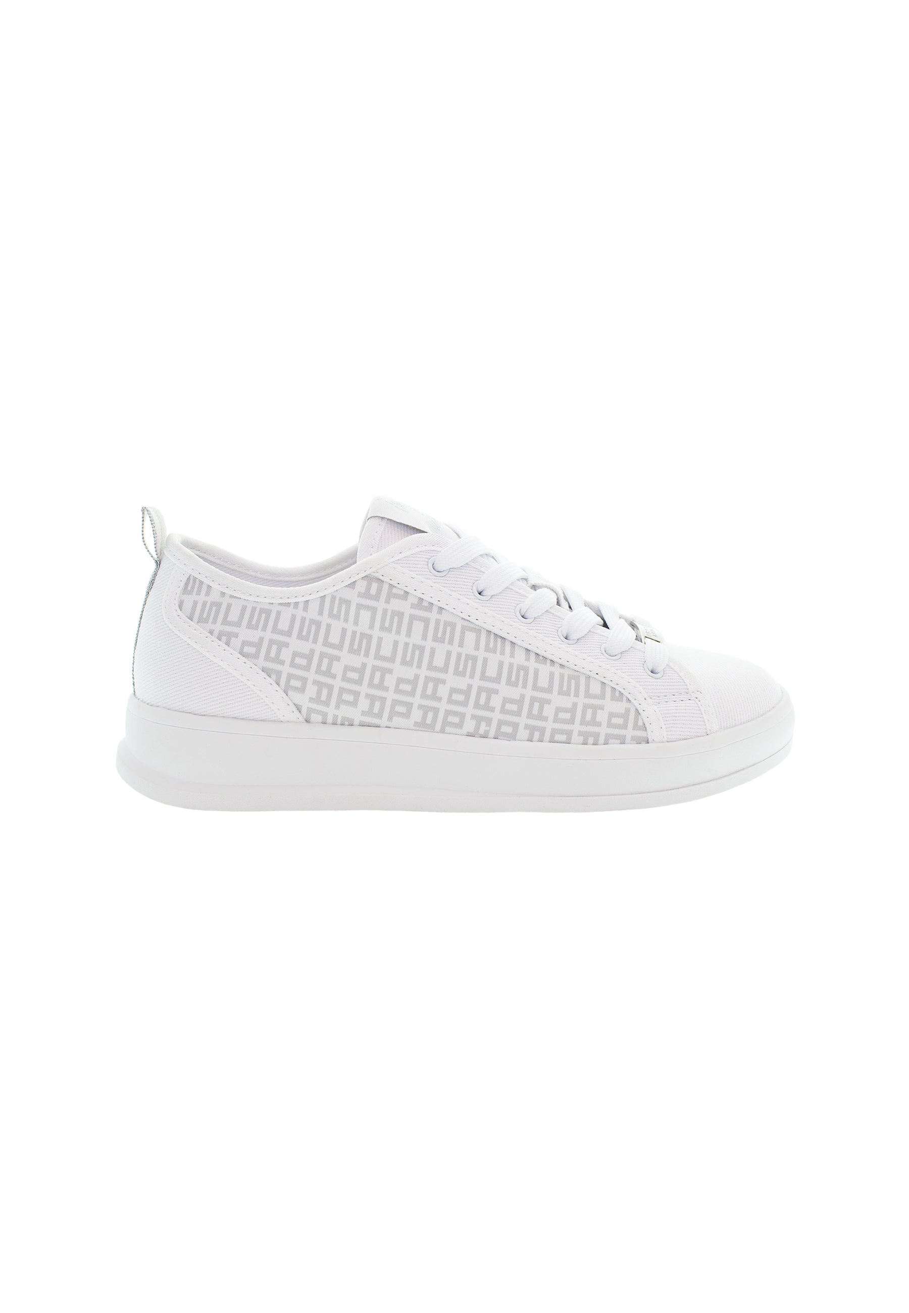 Sneaker da donna in tessuto con stampa U.S. Polo Assn.