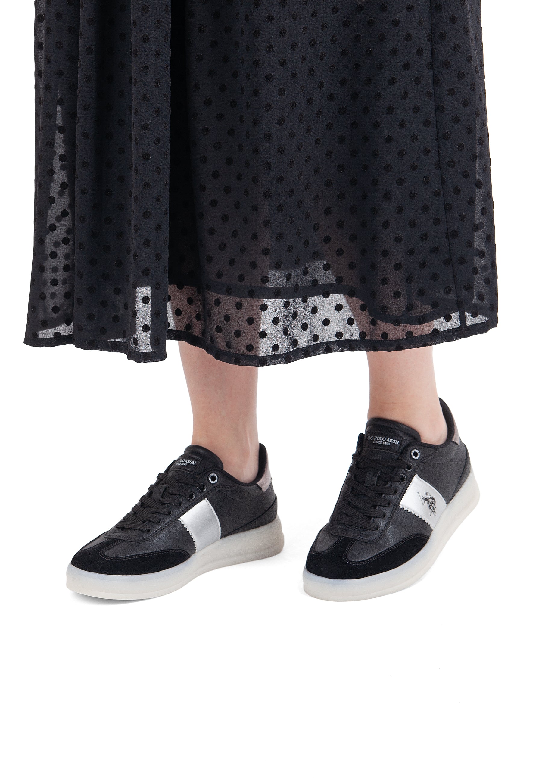 Sneaker Campy da donna con fascia laterale