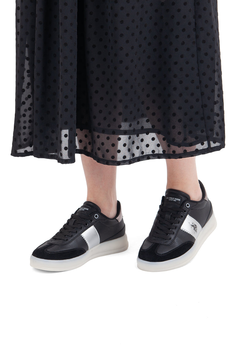 Sneaker Campy da donna con fascia laterale