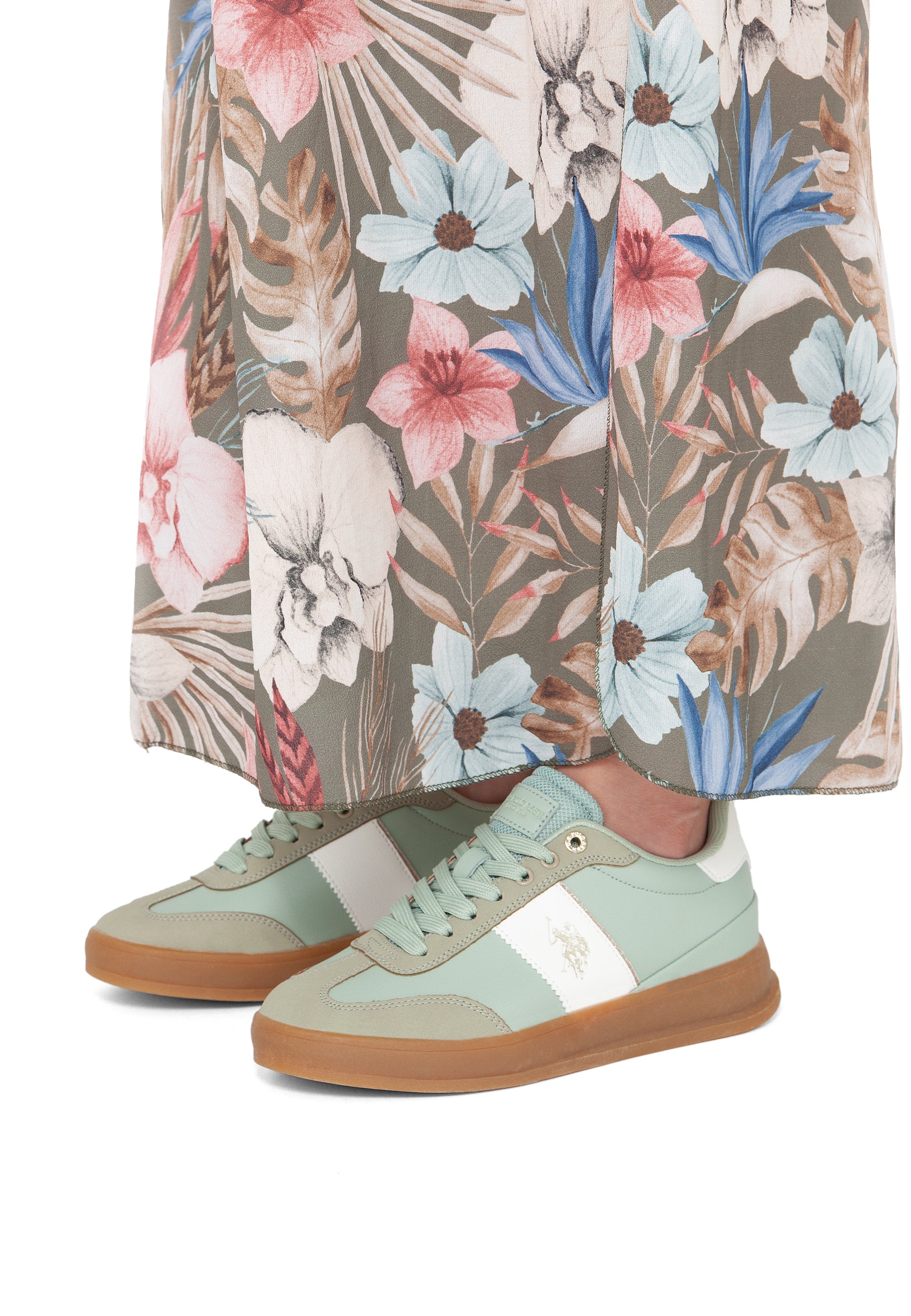 Sneaker Campy da donna con fascia laterale