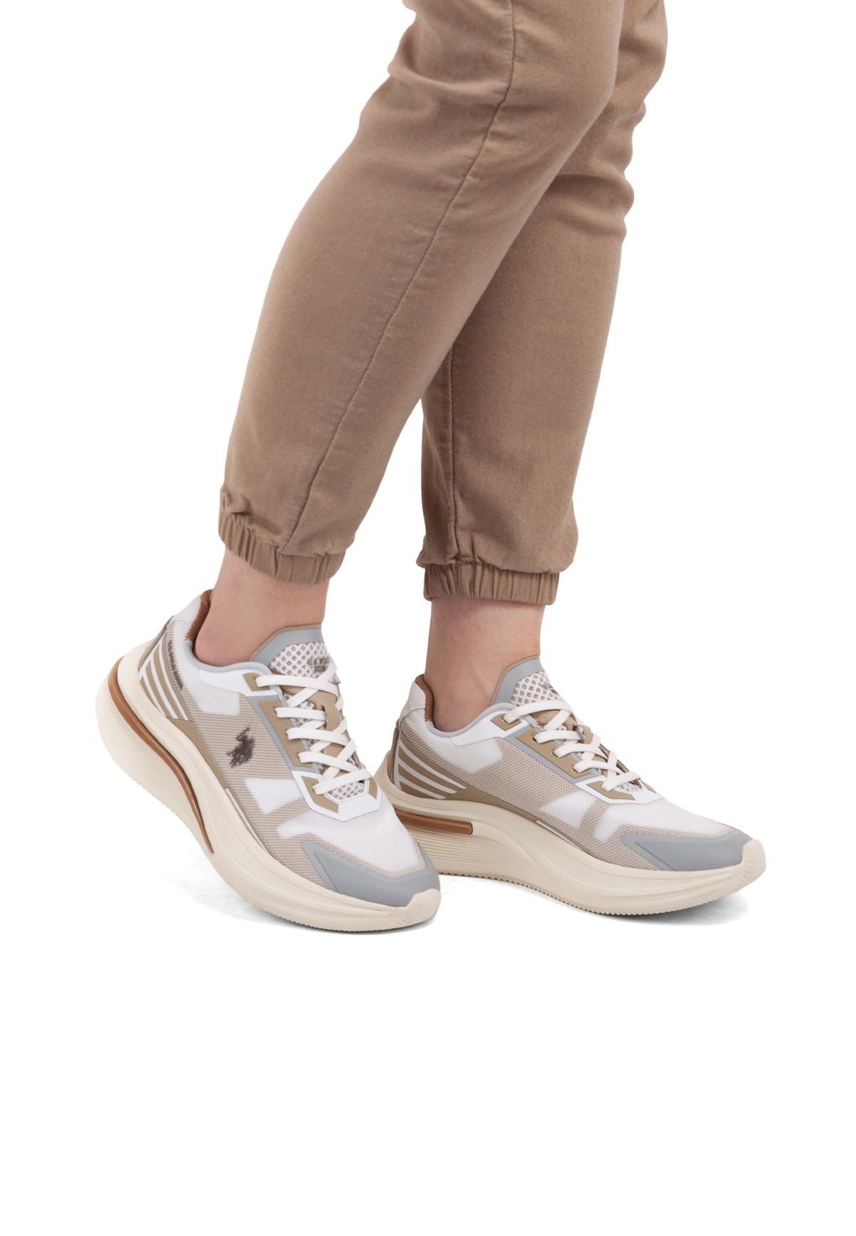 Sneaker Claude da donna con suola rialzata