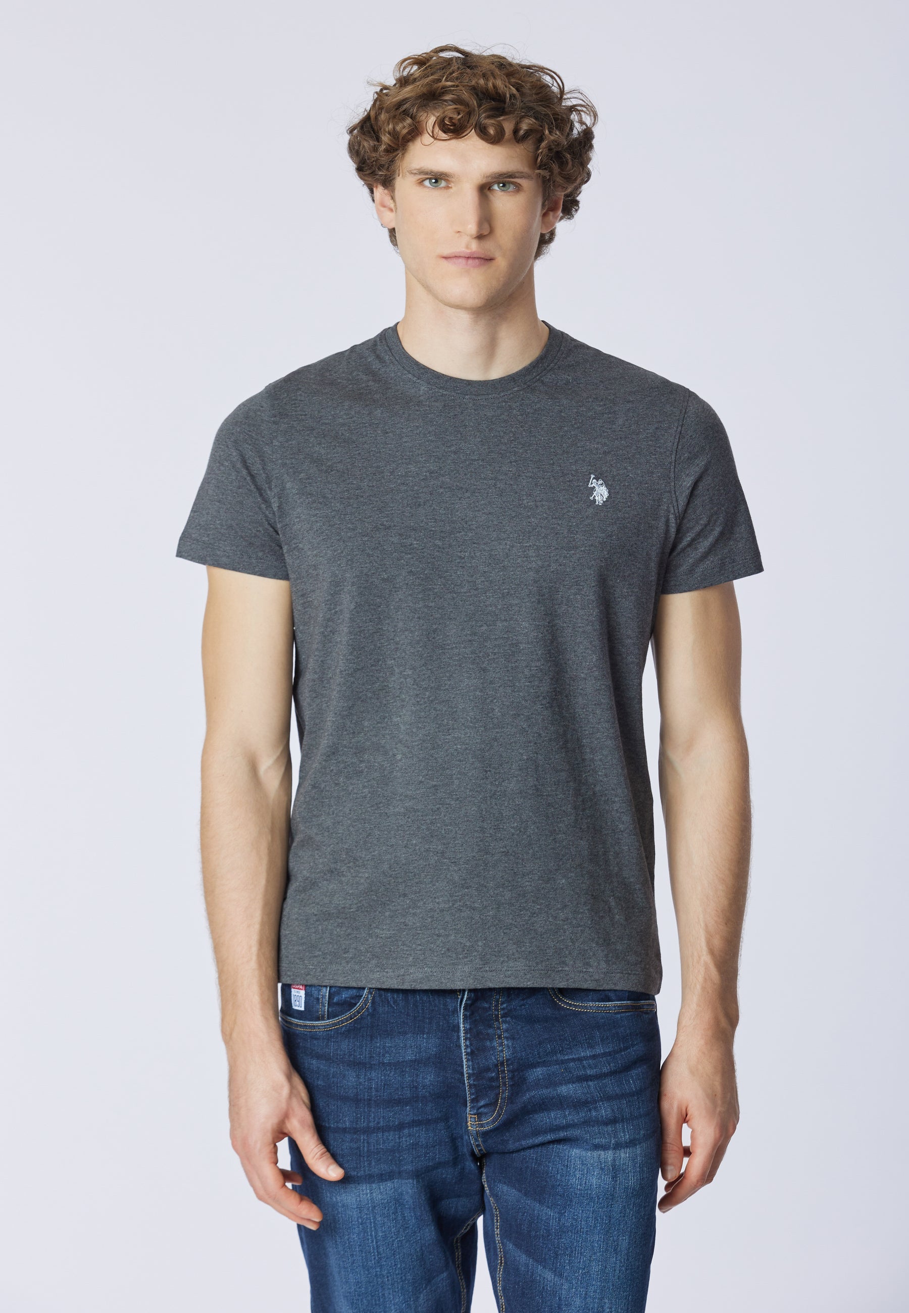 T-shirt a maniche corte cotone melange