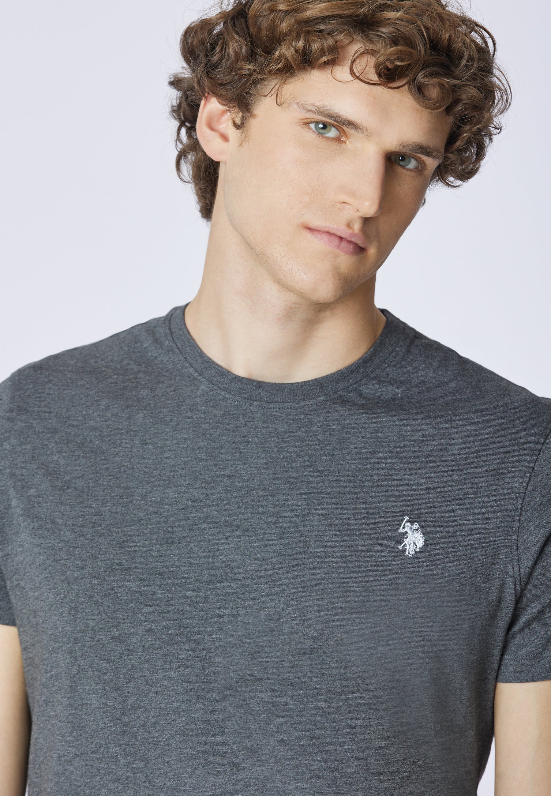 T-shirt a maniche corte cotone melange