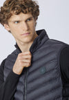 Gilet smanicato con logo