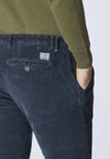 Pantalone chino in velluto