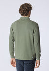 Polo a maniche lunghe heavy jersey tinto capo