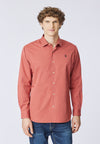 Camicia in cotone overdyed